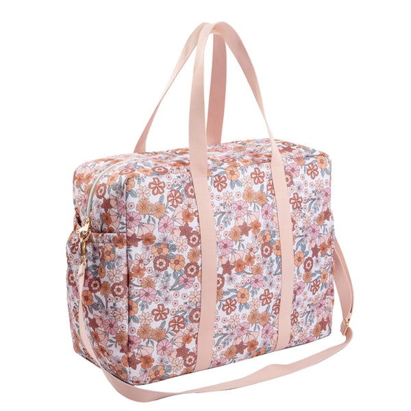 Travel Mom Bag - Flowers