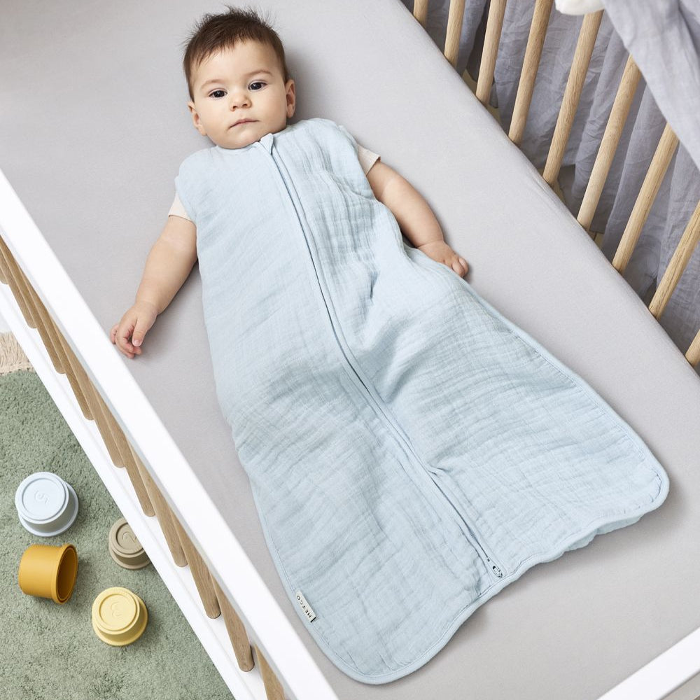 Slaapzak Hydrofiel - Grey Blue (0.5 TOG)