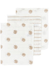 Hydrofiele washandjes 3-pack - div kleuren