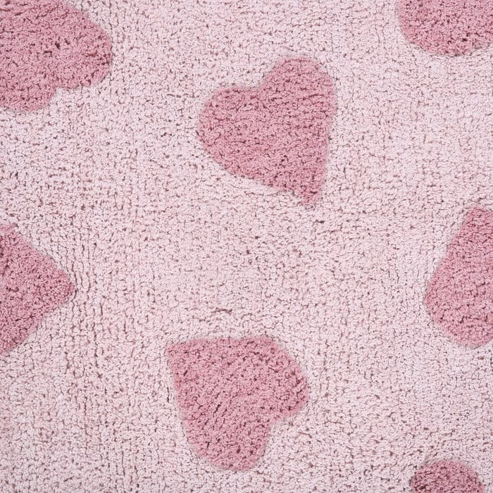 Rosy Hearts pink (120x170)