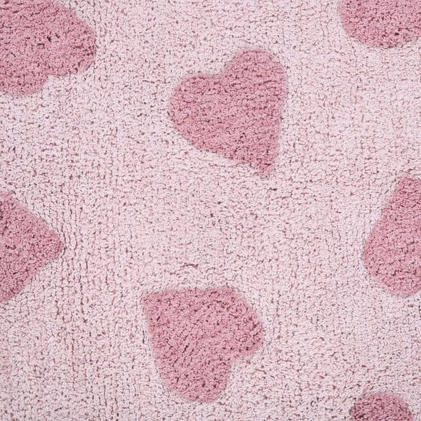 Rosy Hearts pink (120x170)