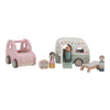 Little Farm auto met caravan