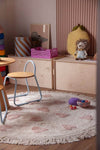 Rosy Hearts rug (⌀ 140)