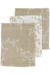 Hydrofiele washandjes 3-pack - div kleuren