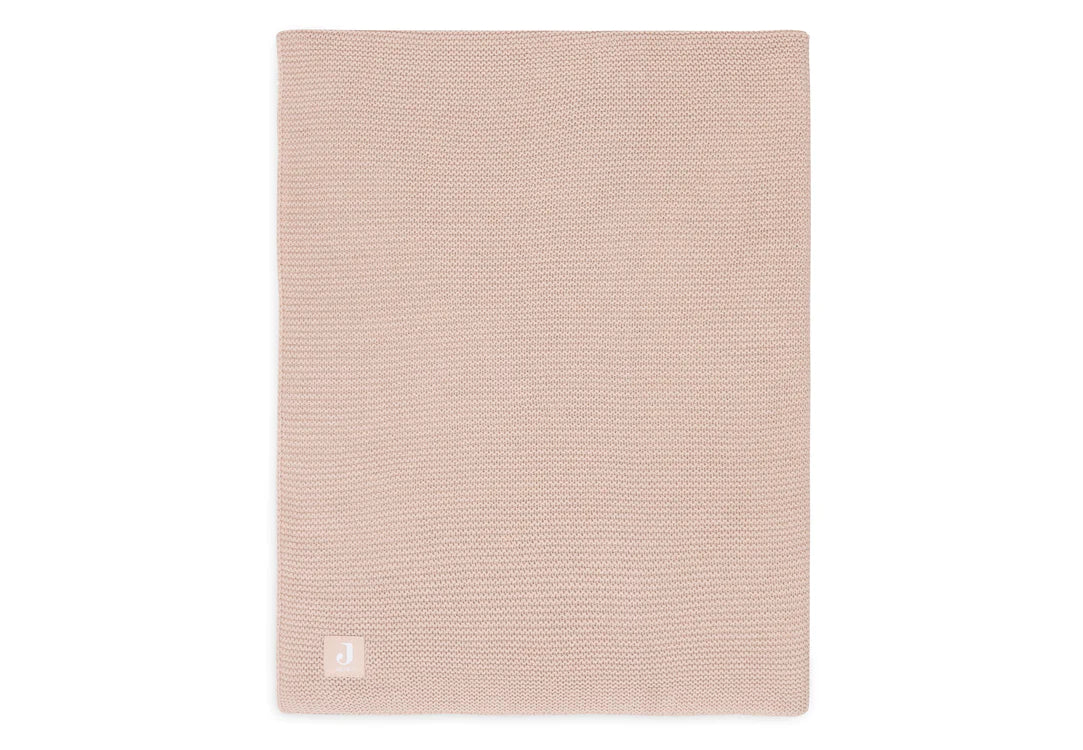 Wiegdeken Basic Knit (75x100 cm) - Wild Rose