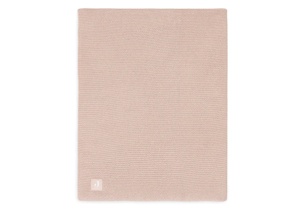 Wiegdeken Basic Knit (75x100 cm) - Wild Rose