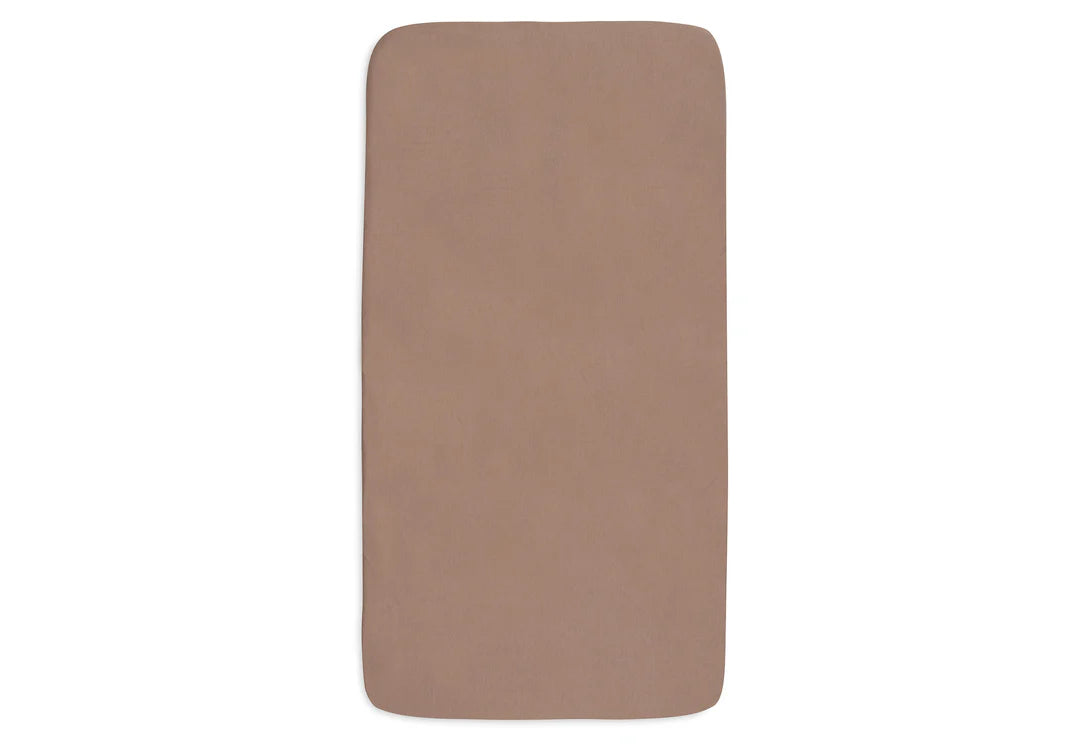 2-pack hoeslakens 60x120 - Milky Coffee/Ivory