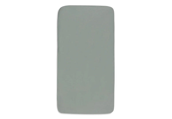 2-pack hoeslakens 60x120 - Sea Green/Ivory