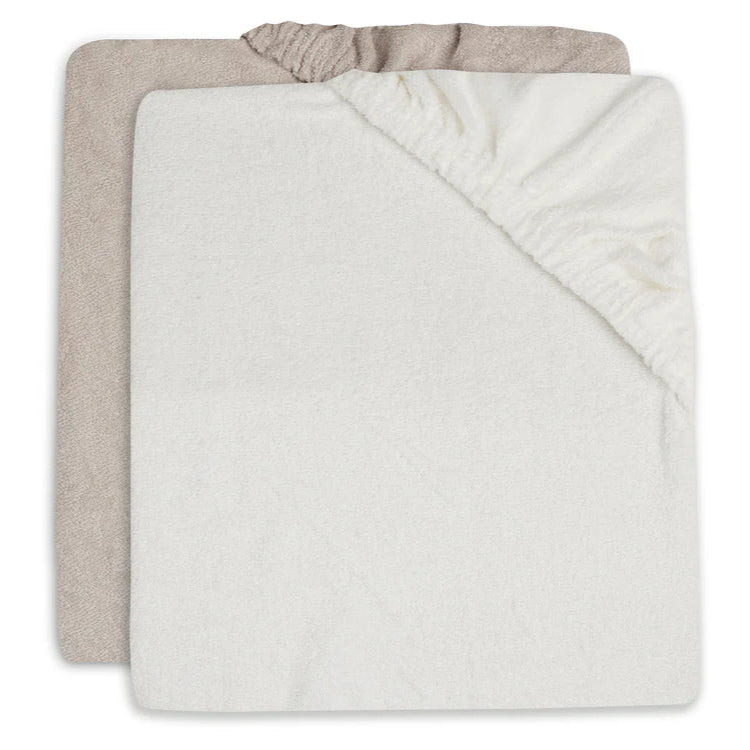 2-pack aankleedkussenhoes badstof - div kleuren