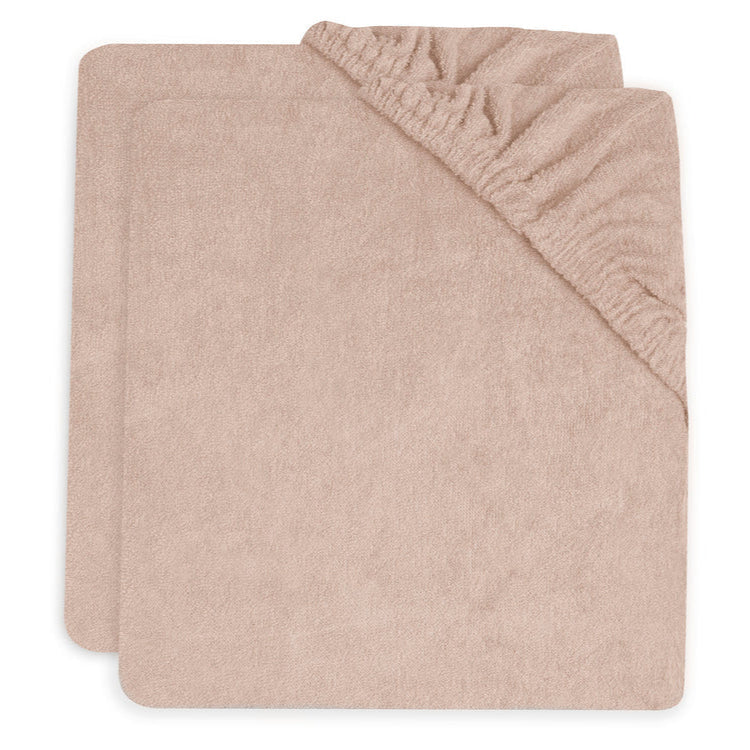 2-pack aankleedkussenhoes badstof - div kleuren