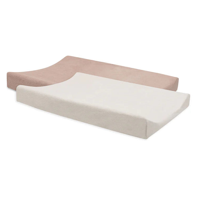 2-pack aankleedkussenhoes badstof - div kleuren