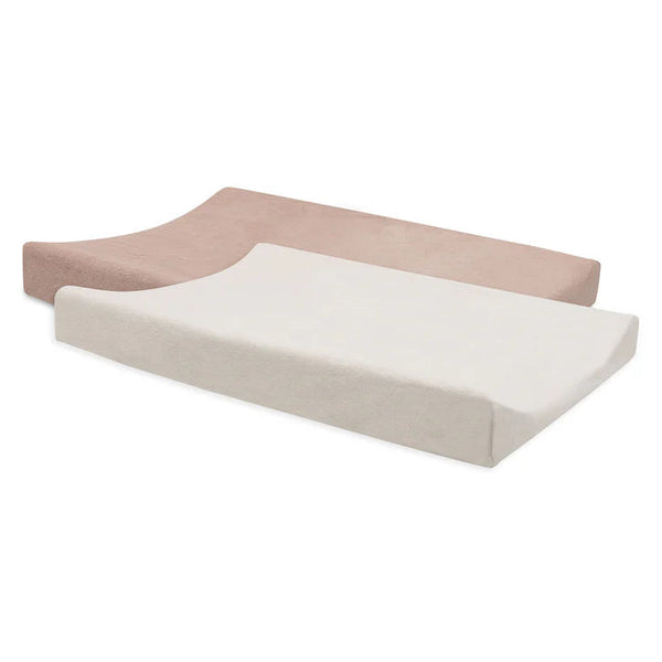 2-pack aankleedkussenhoes badstof - div kleuren