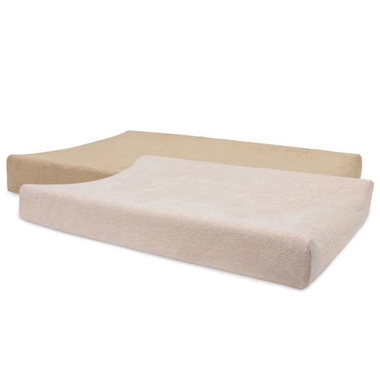 2-pack aankleedkussenhoes badstof - div kleuren