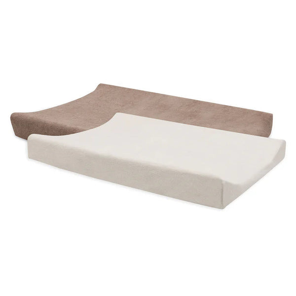 2-pack aankleedkussenhoes badstof - div kleuren