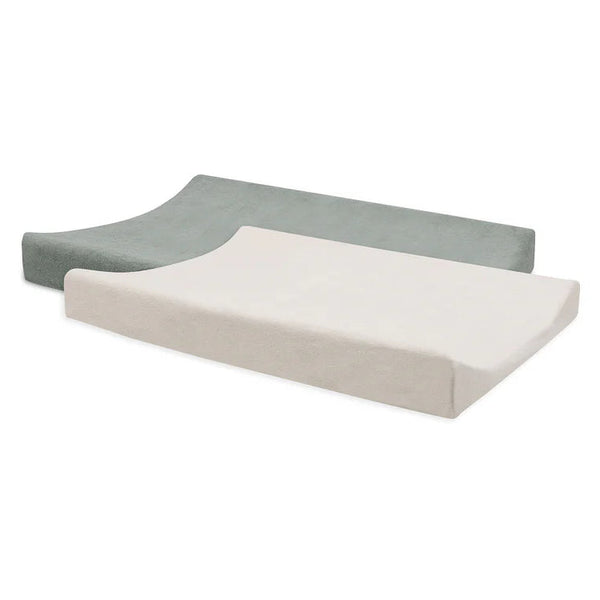 2-pack aankleedkussenhoes badstof - div kleuren