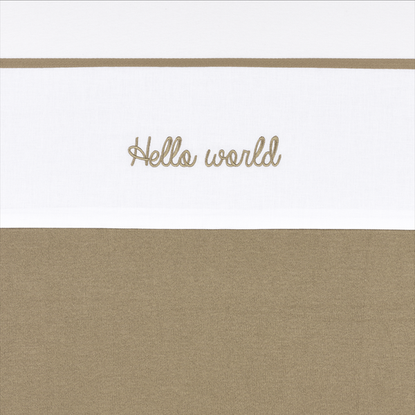 Baby bed crib sheet (100x150 cm) - Love you to the Moon & Back