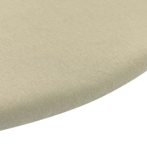 Boxmatras hoeslaken rond (90/95 cm)