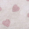 Rosy Hearts rug (⌀ 140)