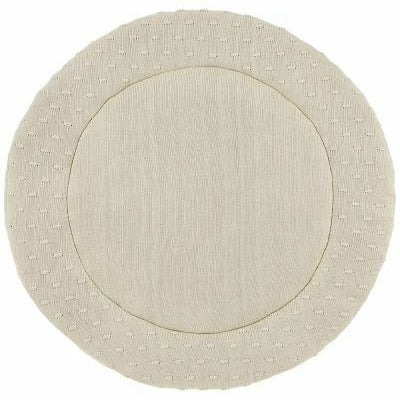 Boxkleed rond knots - Soft Sand