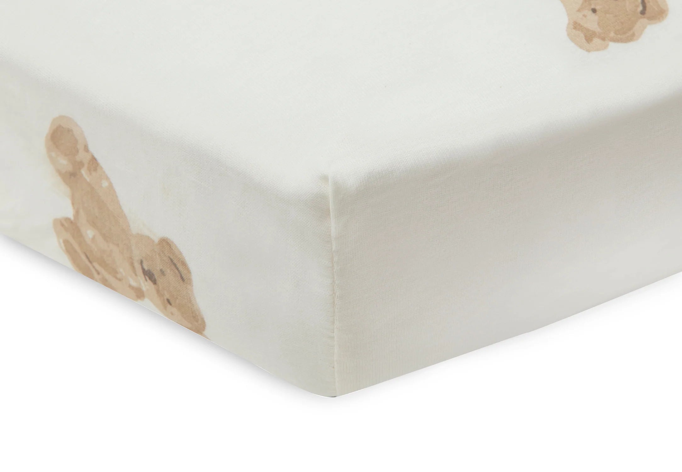 Fitted sheet crib/co-sleeper (40/50 x 80/90 cm) - Teddy Bear