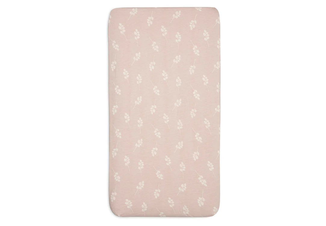 Fitted sheet crib/co-sleeper (40/50 x 80/90 cm) - Twig Wild Rose
