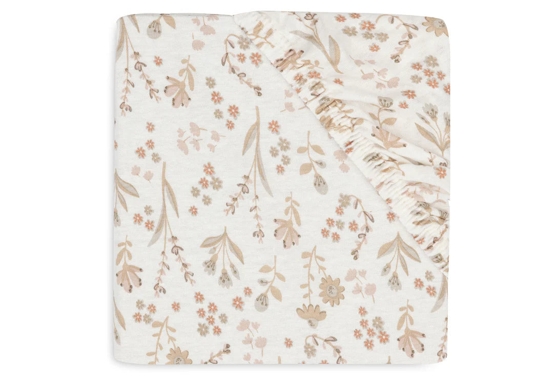 Fitted sheet cot (60x120 cm) - Bloomy