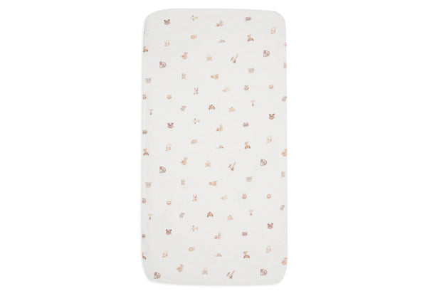 Fitted sheet cot (60x120 cm) - Bloomy