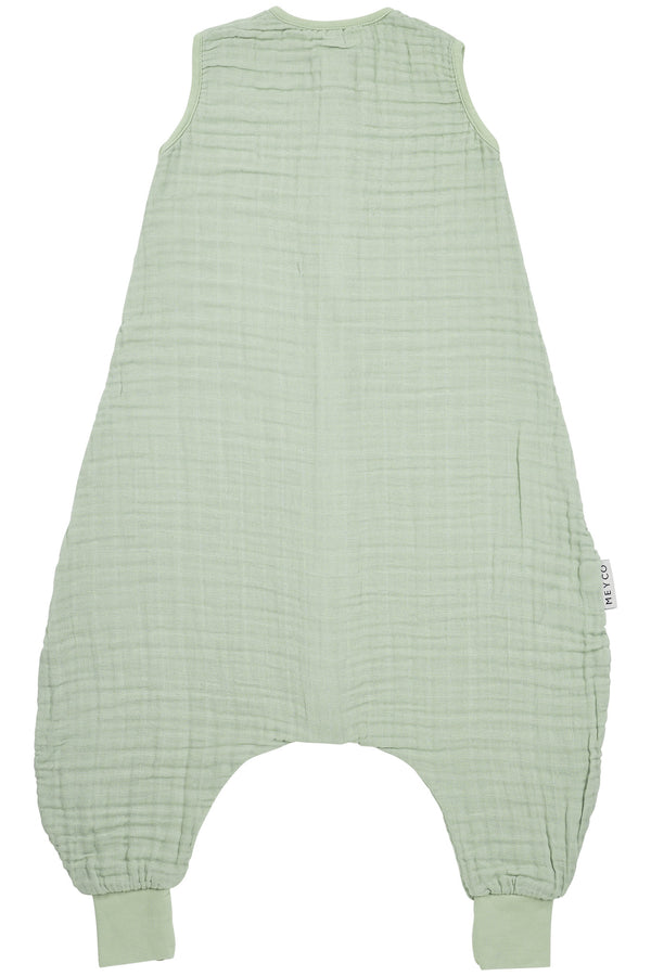 Hydrofiele slaapoverall jumper - Soft Green (0.5 TOG)