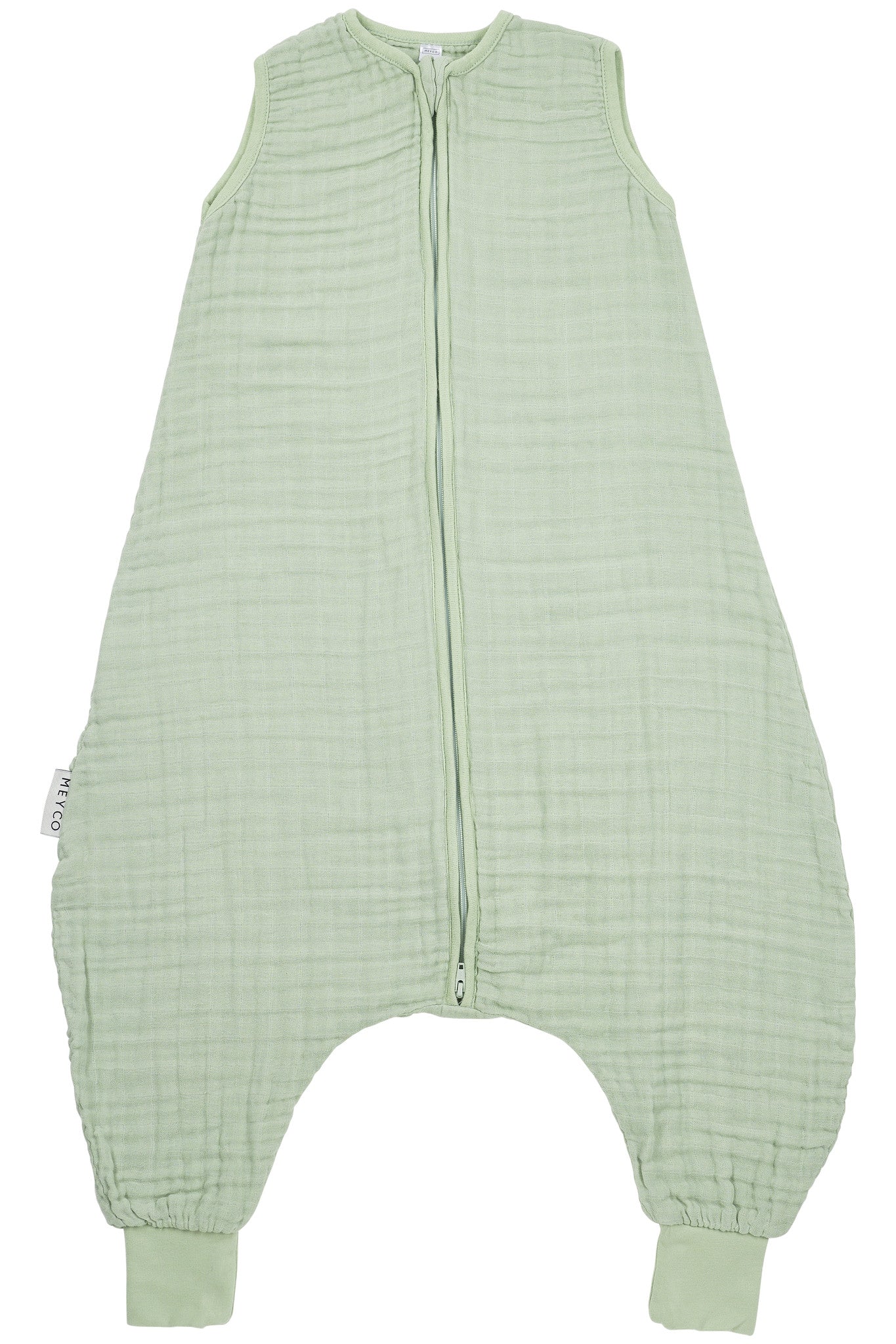 Hydrofiele slaapoverall jumper - Soft Green (0.5 TOG)