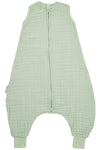 Hydrofiele slaapoverall jumper - Soft Green (0.5 TOG)