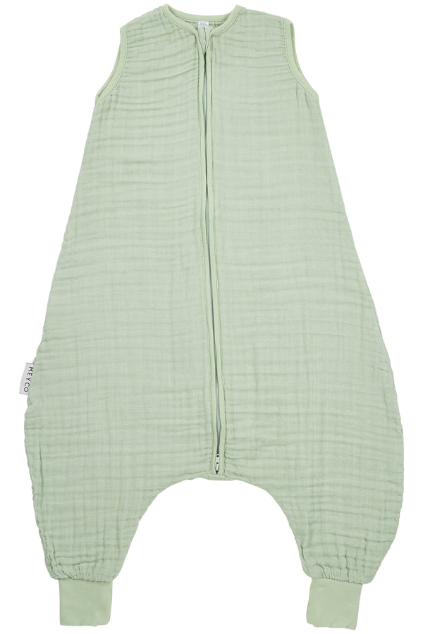 Hydrofiele slaapoverall jumper - Soft Green (0.5 TOG)