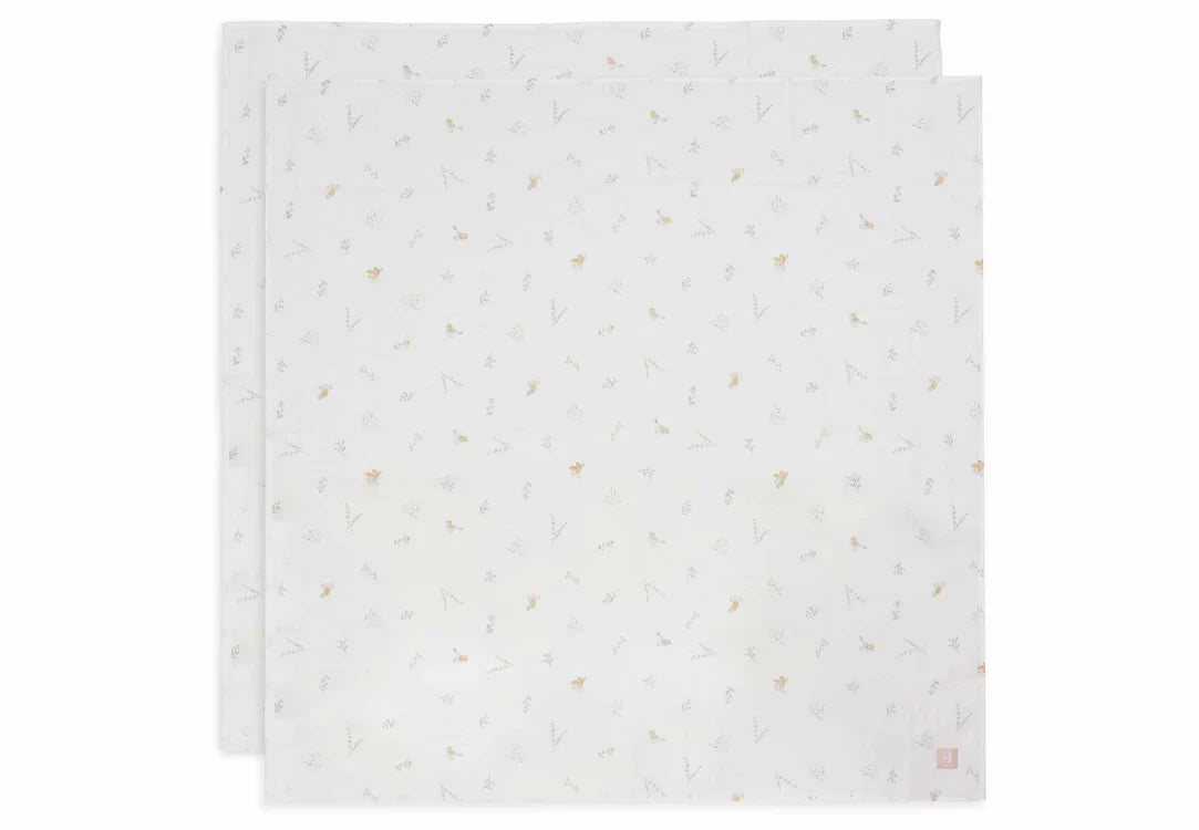 Swaddle 115x115 cm 2-pack - (diverse kleuren/designs)