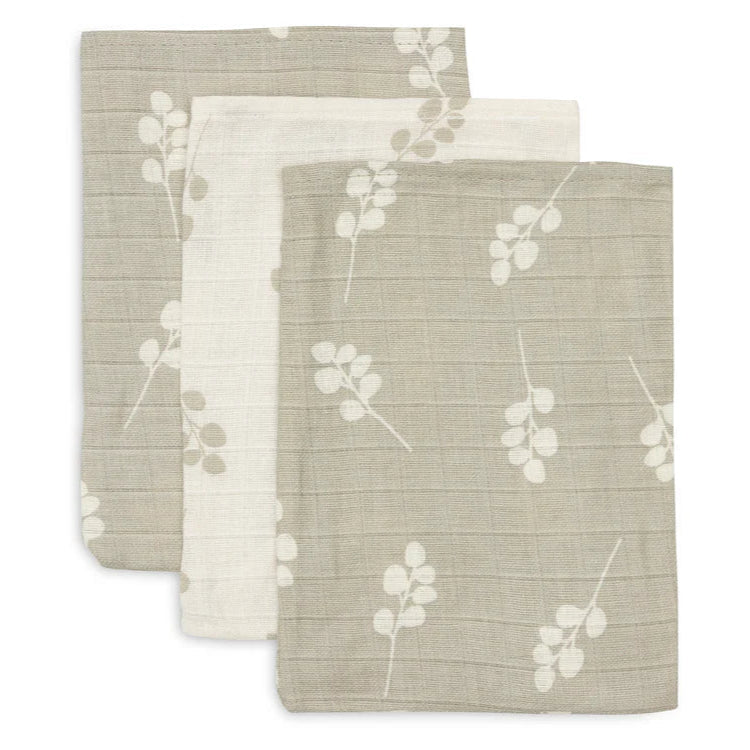 Hydrofiele washandjes 3-pack - div kleuren