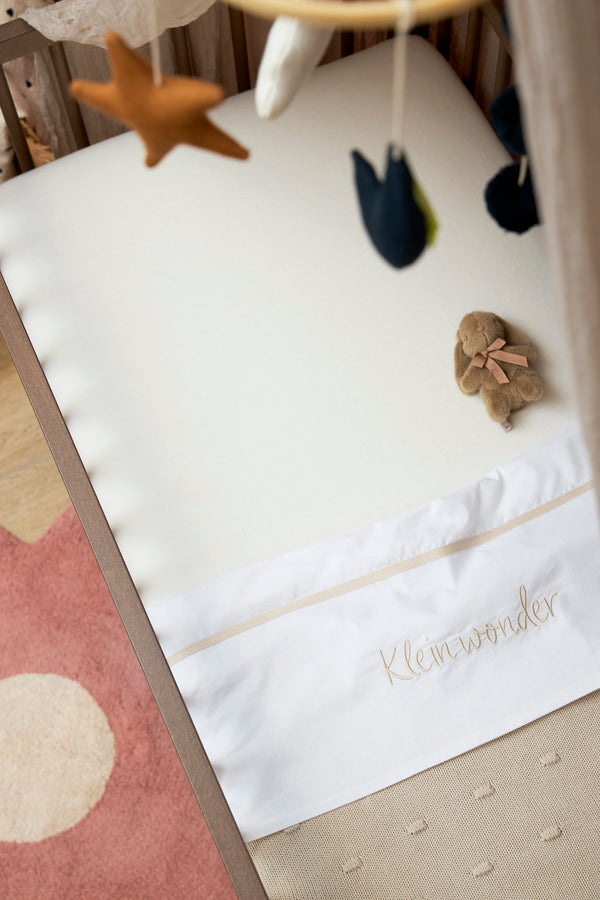 Hoeslakens babybed/ledikant basic (60x120 cm) - div kleuren