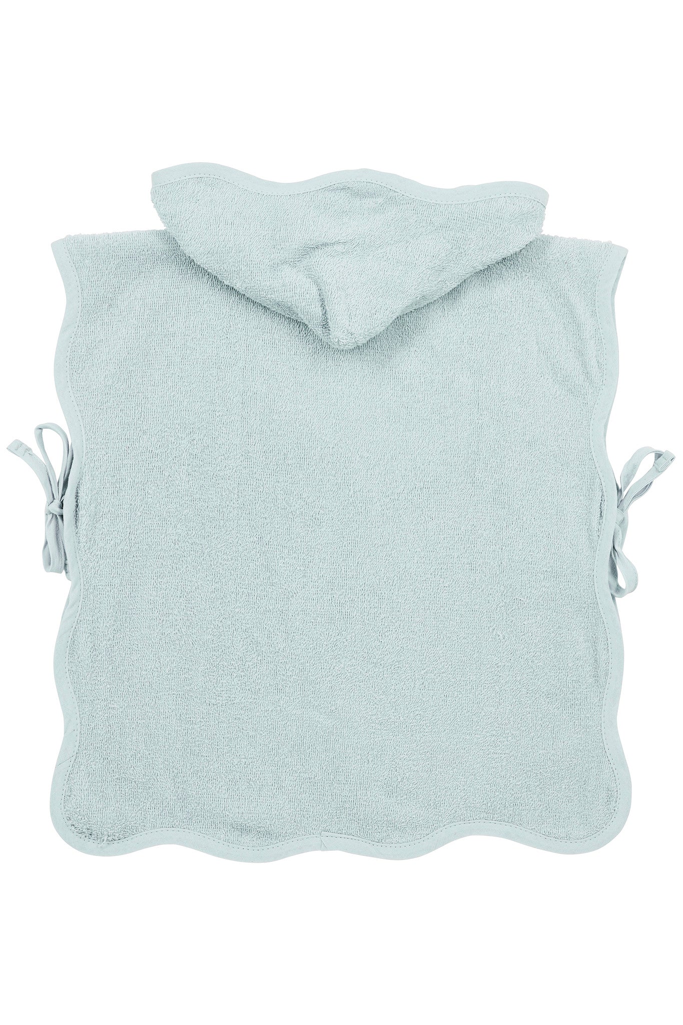 Badponcho badstof Wavy - Grey Blue