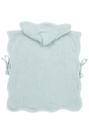 Badponcho badstof Wavy - Grey Blue