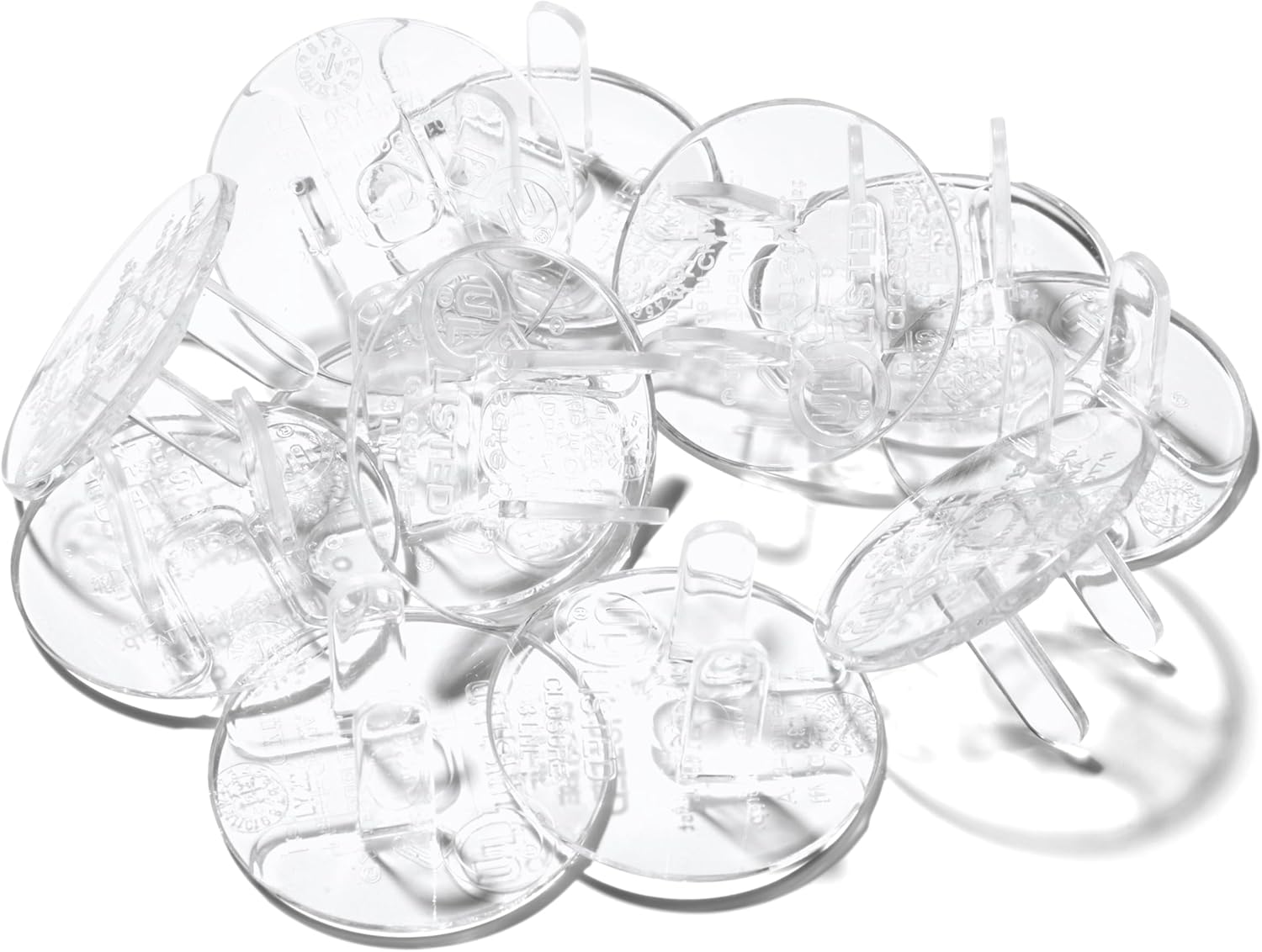 Stopcontactbeschermers (clear) - 12 stuks