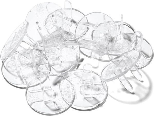 Stopcontactbeschermers (clear) - 12 stuks
