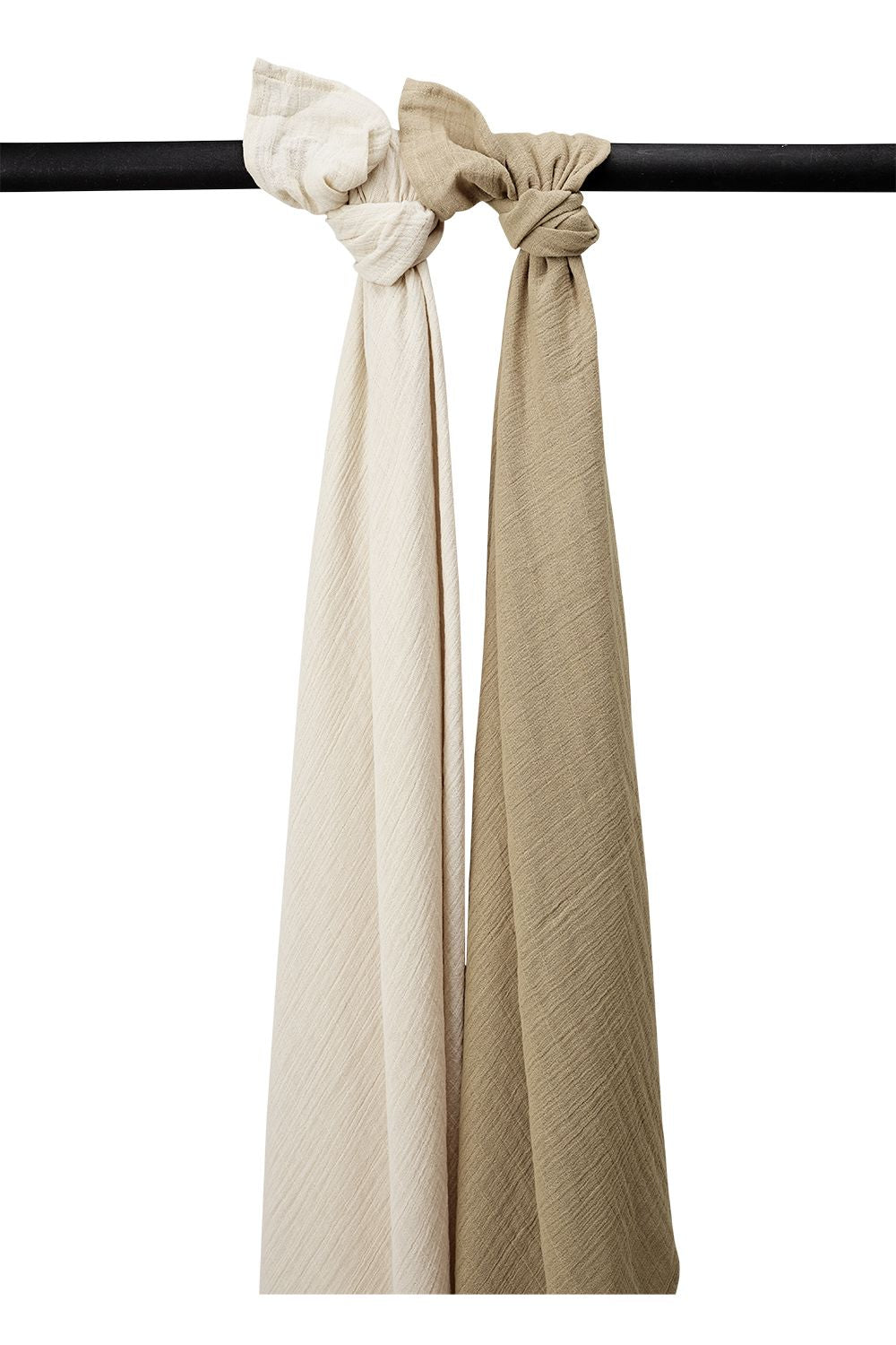 Swaddle 120x120cm 2-pack pre-washed (div kleuren)