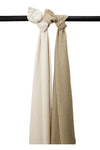 Swaddle 120x120cm 2-pack pre-washed (div kleuren)