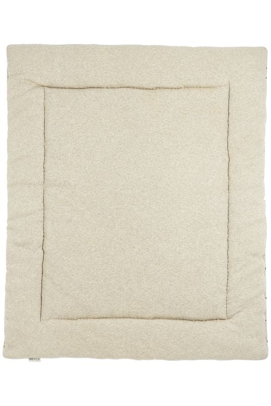 Boxkleed Rib Mini Spot - sand melange