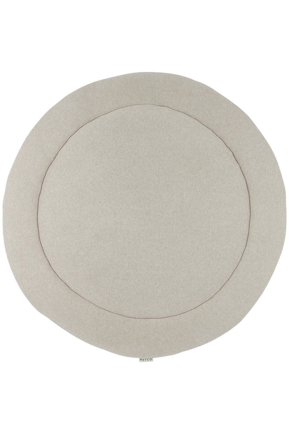 Playpen mat Sand Melange/Teddy Round