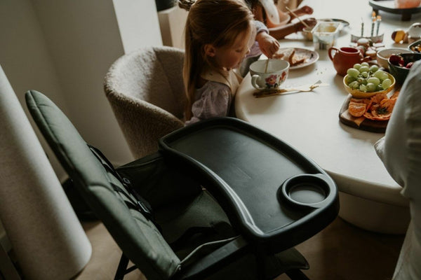 Highchair Mila - Green Melange - PRE ORDER
