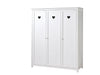 Amori 3-door wardrobe - White