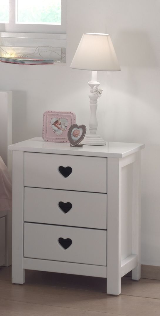 Amori bedside table - White