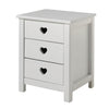 Amori bedside table - White