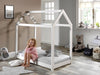 Cabane Toddler Bed 70x140 - White