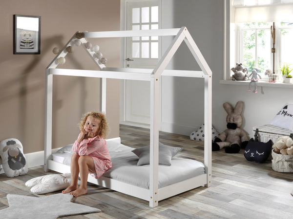 Cabane Toddler Bed 70x140 - White