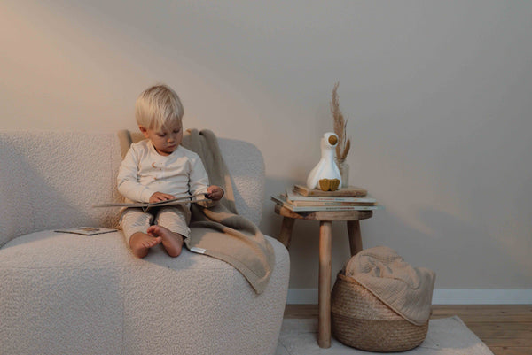 Tweedelige Pyjama Natural Stripes - 86/92 (1-2 jaar)