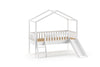 Huisbed Dallas met glijbaan 90x200 - Wit